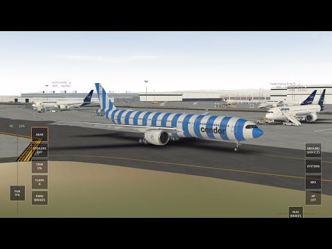 Infinite Flight- Anchorage (PANC) to Frankfurt am Main (EDDF) Condor A330-900NEO