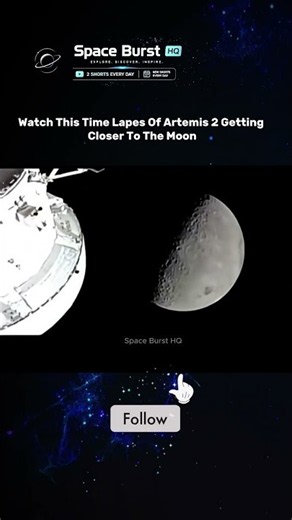 Is this the closest we've ever seen the Moon? #artemis2 #space #shorts