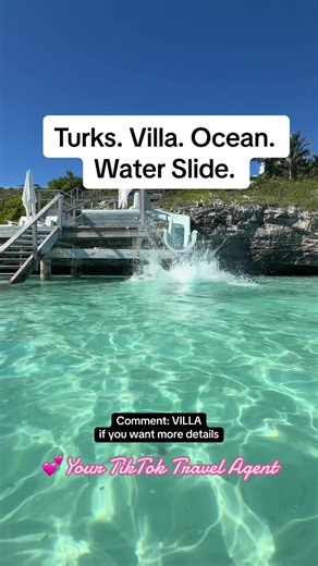 The coolest villa in the Caribbean. Not easy to get. Ask me for my rates and availability. You have to experience this for yourself. #tiktoktravelagent #thetropicaltravelers #wymaravillas #turksandcaicos