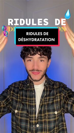 ⚠️CE NE SONT PAS DES RIDES⚠️ ⬇️ LIS LA DESCRIPTION ⬇️ 🧬Les ridules de déshydratation sont de petites ridules qui apparaissent sur la peau lorsque celle-ci manque d'hydratation. Cela peut se produire même si vous avez une peau jeune et que vous n'avez pas encore de rides profondes. 💧Lorsque votre peau manque d'eau, elle devient sèche et déshydratée. Elle perd son élasticité naturelle et les ridules de déshydratation peuvent apparaître, en particulier autour des zones où la peau est plus fine, c