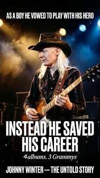 As A Boy He Vowed To Play With His Hero — Instead He Saved His Hero's Career 🎸