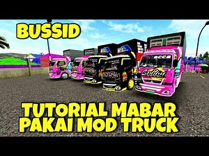TUTORIAL CARA MABAR PAKAI TRUCK DI BUSSID - BUS SIMULATOR INDONESIA