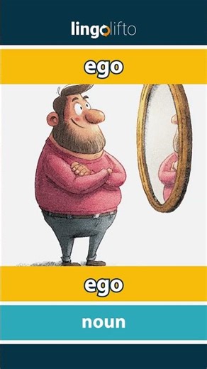🇬🇧🇫🇷 ego - ego : learn English : apprenons l'anglais : vocabulary builder