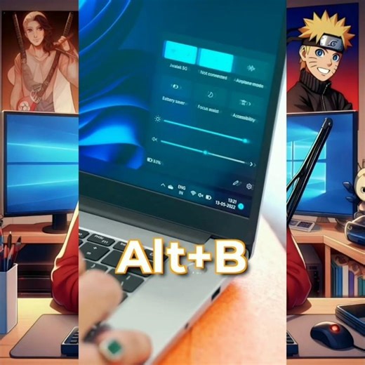 Laptop Hack to Increase Productivity 😯 | Work Fast on PC 💻