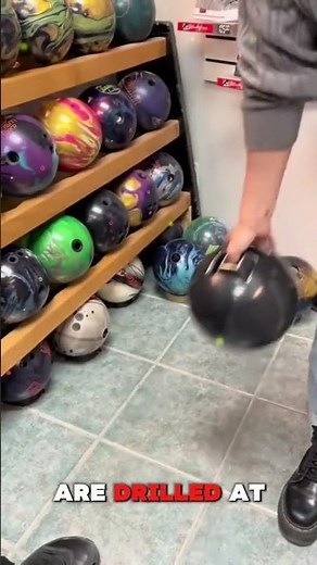 Ever Seen How Bowling Balls Are Made? 🎳🔥 Perfect Custom Drilling Process!