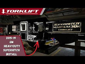 How to Install a Torklift SuperHitch Magnum 30K on 2015-2019 GM 2500/3500 Trucks