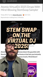 VIRTUAL DJ 2025 is here with its new STEM SWAP feature ✨🪩 #virtualdj #kuyadj #djjoeysantos #dj #djlife #music | DJ Joey Santos