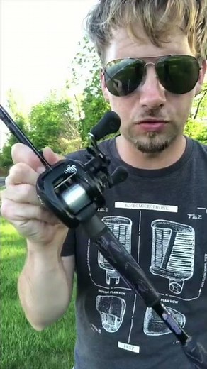 How to set up and cast a Baitcaster \n(NO BACKLASH)