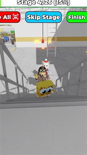 Running From Tyler & Snow Prison Run 🤯✨ #roblox #shorts