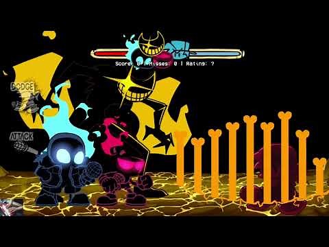 [FNF]HARDEST FNF 9KEY MOD EVER PLAYED Nightmare Indies | Devil's Gambit x Bad Time x Despair