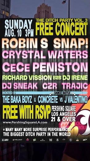 Charm Farm - Superstar (Vission & Lorimer Mix) - Ditch Party V 3 Hollywood 8/10/25 House Music