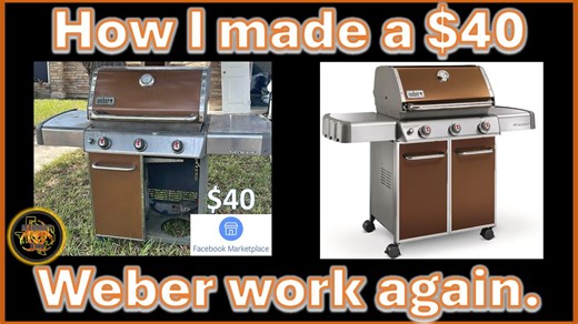 How I Restored a $40 Weber Grill – Genesis Propane DIY Repair