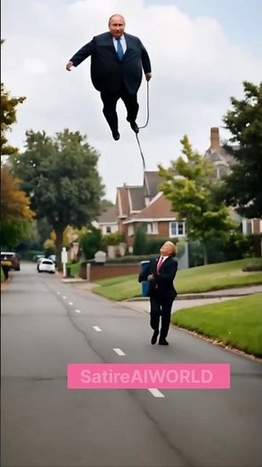 ​Trump vs Putin: The Balloon Incident! 😂🎈