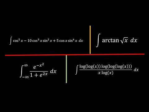 MIT Integration Bee 2026 - The best 4 problems!