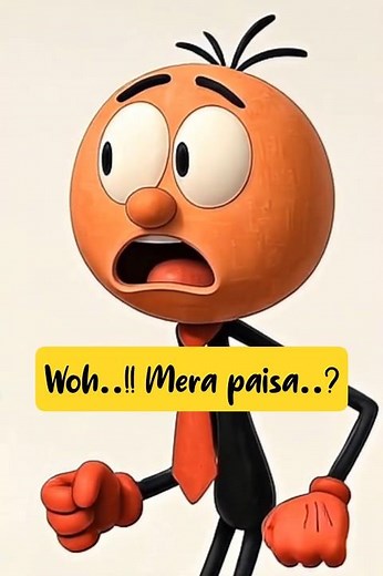 MERE PAISA YAAD HAI..? | ANIMATION| COMEDY #shorts #shortsfeed #animation