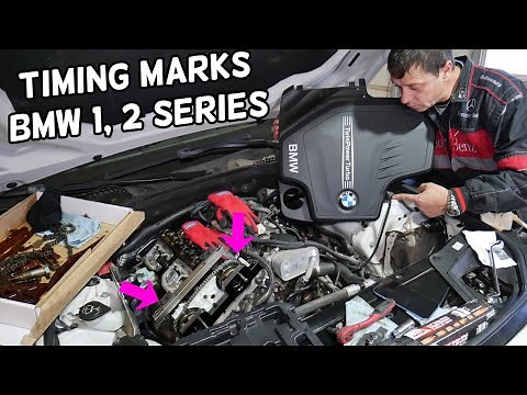 TIMING MARKS BMW F20 F21 F22 220i 228i 125i, TIMING CHAIN
