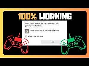 EASY Fix ms gaming overlay Popup Message on Windows 11