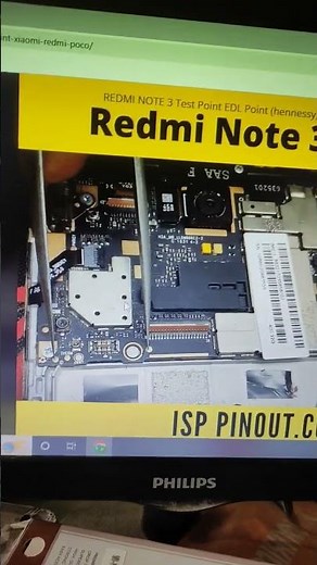 REDMI NOTE 3 TEST POINT #9008 #mobile #redminote4 #device #emmc #iphone #testpoint #computer #redmin