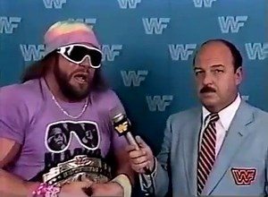 On February 21, 1987 WWF Superstars of Wrestling aired from the SunDome in Tampa, Florida. Take a look back as Mean Gene Okerlund interviews WWF Intercontinental Champion Randy Savage about his upcoming matchup with Ricky “The Dragon” Steamboat at WrestleMania III. | Davenport Sports Network
