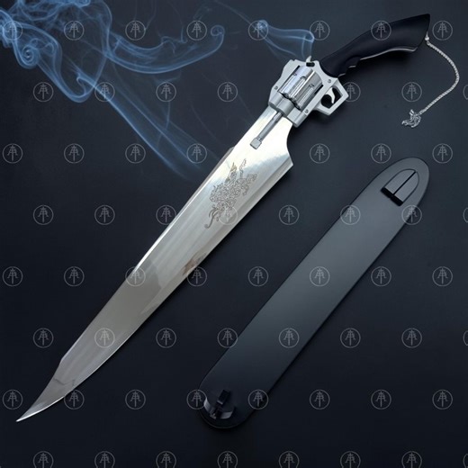 Squall Leonhart Final Fantasy 8 Squall Metal Cosplay Gunblade Life Size Replica FFVIII Prop | Cosplay Replik FF8 - Etsy Schweiz