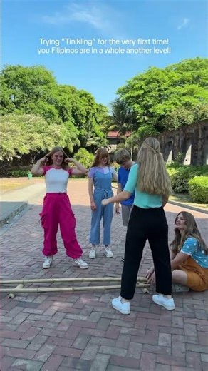 Learning Tinikling in Intramuros