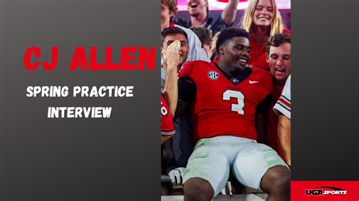 CJ Allen talks Georgia's defense and trash-talking Nate Frazier | Georgia Bulldogs