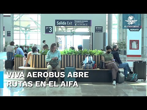 Viva Aerobus anuncia cinco nuevas rutas desde el AIFA