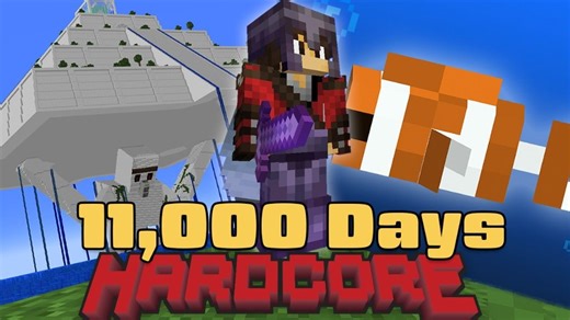 【我的世界/搬运/Mud Flaps】 【2024 完整影片】我在我的世界极限模式下中存活了11000 天