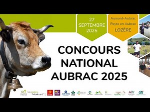 Concours National Aubrac 2025 - 27 Septembre 2025