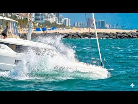 WAVE JUMPING BOATS & YACHTS PARTY - Dominating the Choppy Water