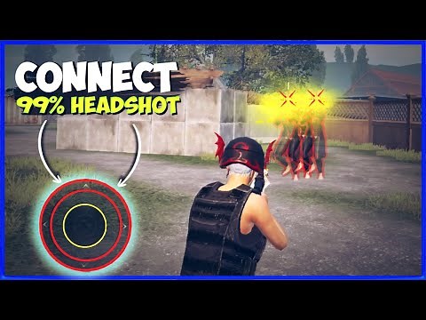 🔥Secret trick to connect 99% headshot in bgmi/pubg | Tdm 1V1 headshot trick in bgmi/pubg