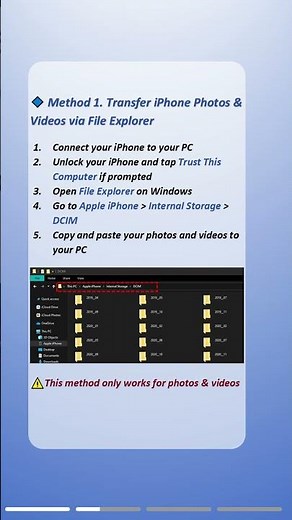 Most Users Don’t Know! Transfer iPhone Files to PC Easily