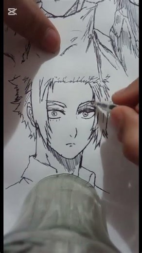 how to draw sae itoshi step by step (easy for beginners ) 🔥🔥 #anime #bluelock #drawing #shorts