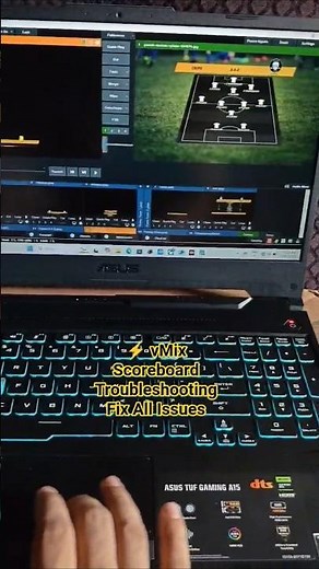 ⚡ vMix Scoreboard Troubleshooting 🏆 | Fix All Issues in Live Streaming 🎥 #vmix #livestreaming #short