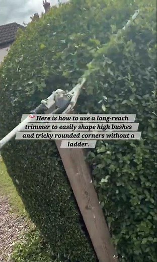 Master the Art of Hedge Trimming: How to Use a Long-Reach Pole Trimmer
