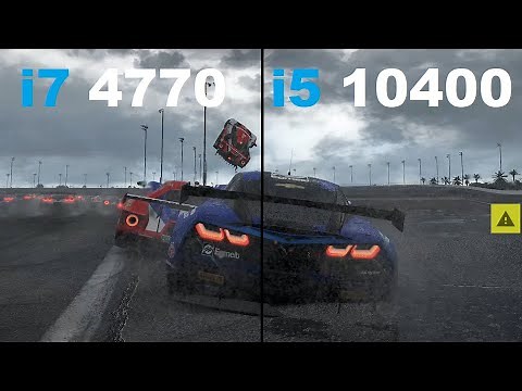 i7 4770 vs i5 10400F gaming test