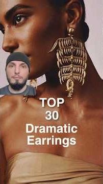 TOP 30 Statement Earrings You Can Buy Right Now. Best Fashion Jewelry