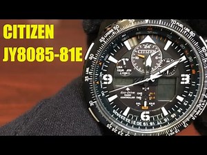 Citizen Promaster Skyhawk A-T Atomic Pilot Watch JY8085-81E