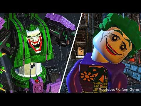 LEGO Batman 2 DC Super Heroes - Final Bosses + Ending (Joker Robot & Lex Luthor) [4K 60FPS]