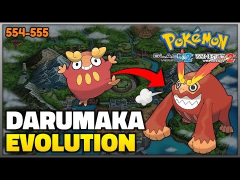 How To Evolve Darumaka into Darmanitan in Pokemon Black 2 and White 2