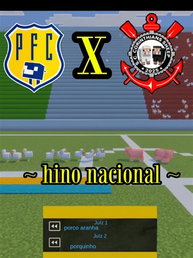JOGO PEGADO ATÉ O FIM! 🔥⚽ Pintinho FC x SCCM foi aquele tipo de jogo que não dá pra piscar 😳 As duas equipes entraram com tudo, criando chances e brigando em cada lance. O SCCM saiu na frente, mas o Pintinho FC mostrou força e buscou o empate. Quando o jogo tava aberto… o Pintinho foi lá e virou! 😤🔥 ⚽ PLACAR FINAL: PINTINHO FC 2 x 1 SCCM ⏱️ DECIDIDO NOS MINUTOS FINAIS Vitória importante e mais 3 pontos na conta! 🐥🔥 #PintinhoFC #torcidas #Virada #fyp #minecraft