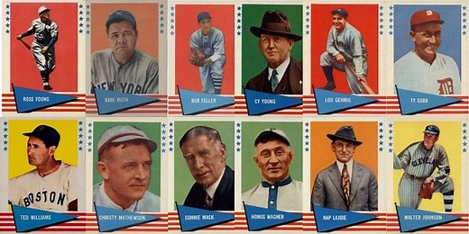 1961 Fleer Baseball Cards - 12 Most Valuable - Wax Pack Gods