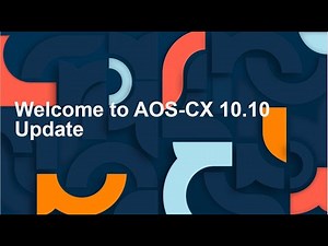 HPE Aruba Networks AOS-CX 10.10 - 802.1ad tunneling (aka Q-in-Q)