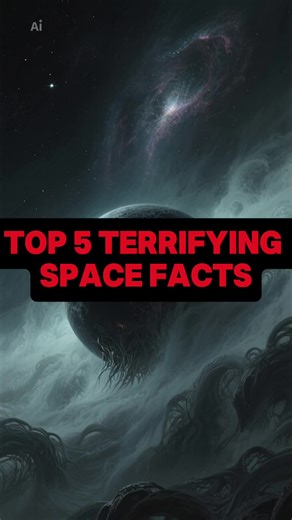 TOP 5 TERRIFYING SPACE FACTS #fyp #space #creepy #facts #terror | Facts About Space