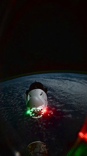 NASA’s SpaceX Crew-10 Dragon Spacecraft Docking | International Space Station FriendsofNASA.org: Expedition 72 flight engineer and NASA astronaut Don Pettit captured this timelapse view of NASA’s SpaceX Crew-10 Dragon Spacecraft docking. Pettit commented: "Close Encounter but not of the third kind . . ." He is referencing the 1977 science fiction film "Close Encounters of the Third Kind" directed by Steven Spielberg. NASA’s SpaceX Crew-10 mission with NASA astronauts Anne McClain, Nichole Ayers,