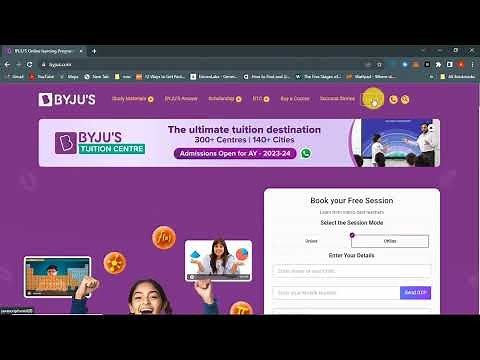 How To Login To Byju's Account