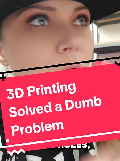My 3d printer saved the day and solved my first world problem. #3dprinting #EduTok #firstworldproblems #todayILearned #northpole3dprinting