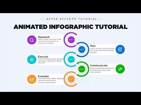 Clean Animated Infographic Tutorial in After Effects