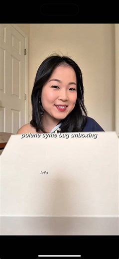 not my usual content but i wanted to unbox my new addition 🤭 @polene_paris #polene #poleneparis #polenebag #polenecyme #polenecymemini