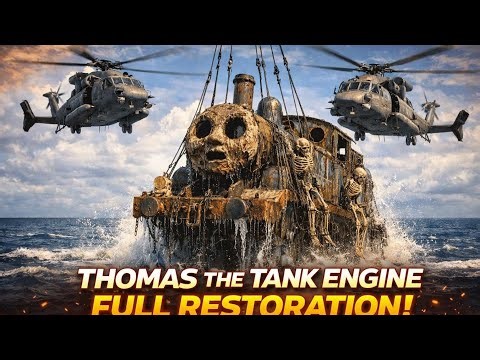 Salvaging and Restoring the Legendary Thomas the Tank Engine: Lost for 90 Years in the Atlantic!